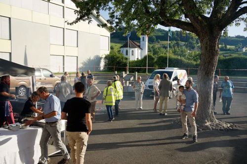 Sanitätsdienst Tavolata Gontenschwil 3. Juni 22