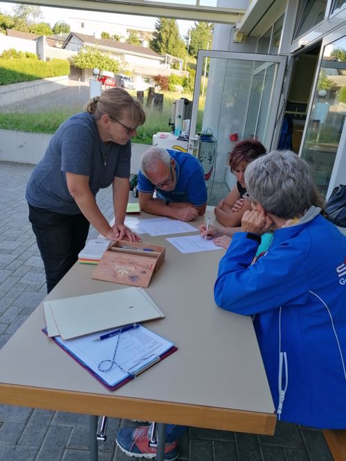 Übung Juni mit dem Gastverein Kulm