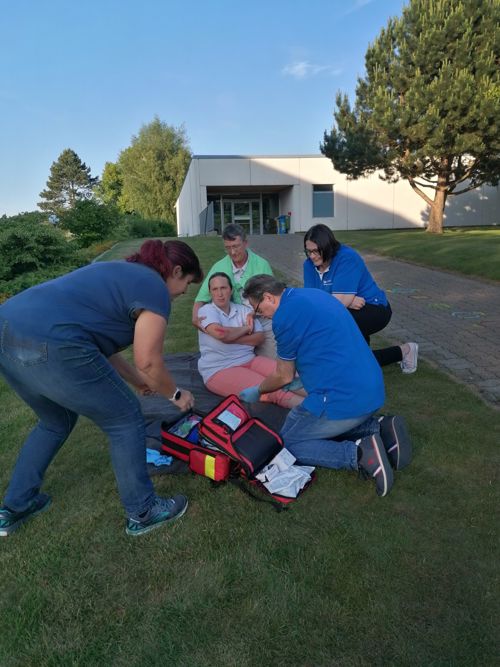 Übung Juni mit dem Gastverein Kulm