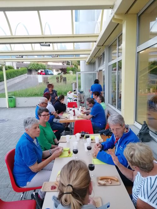 Übung Juni mit dem Gastverein Kulm