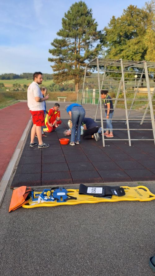 Regionalübung bei uns in Gontenschwil August